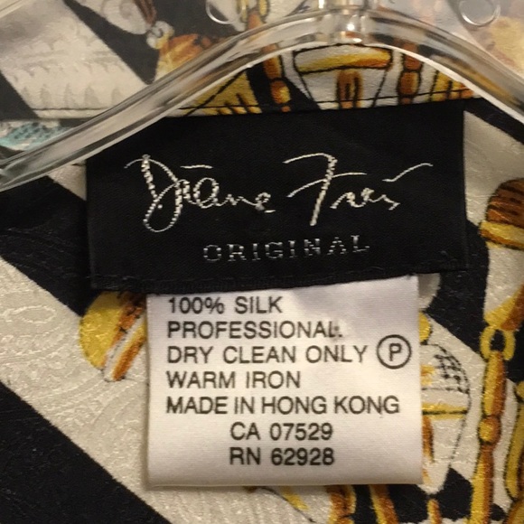 DIANE FREIS Silk Tunic and Pants Set - Picture 2 of 3